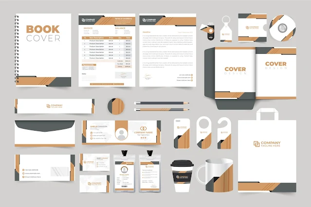 Business stationery and brand identity free download