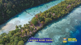 bermain air dan jelajah pulau di laguna kehe daing derawan