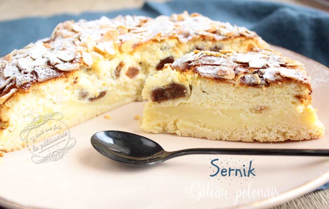 Le Sernik Le Gateau Au Fromage Blanc Polonais Il Etait Une