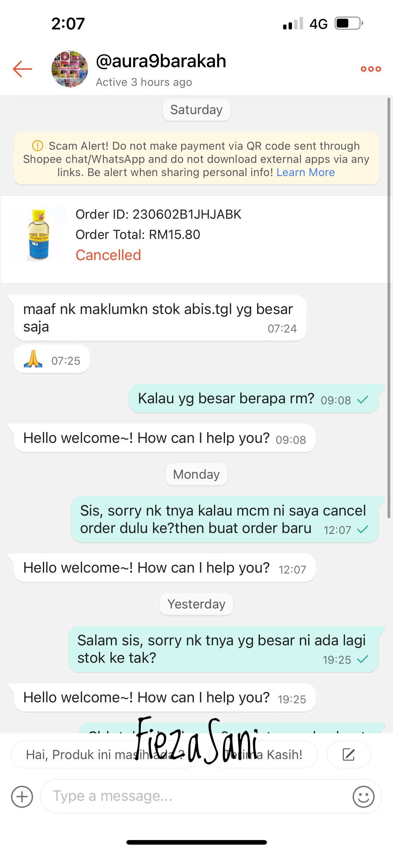 cancel order shopee