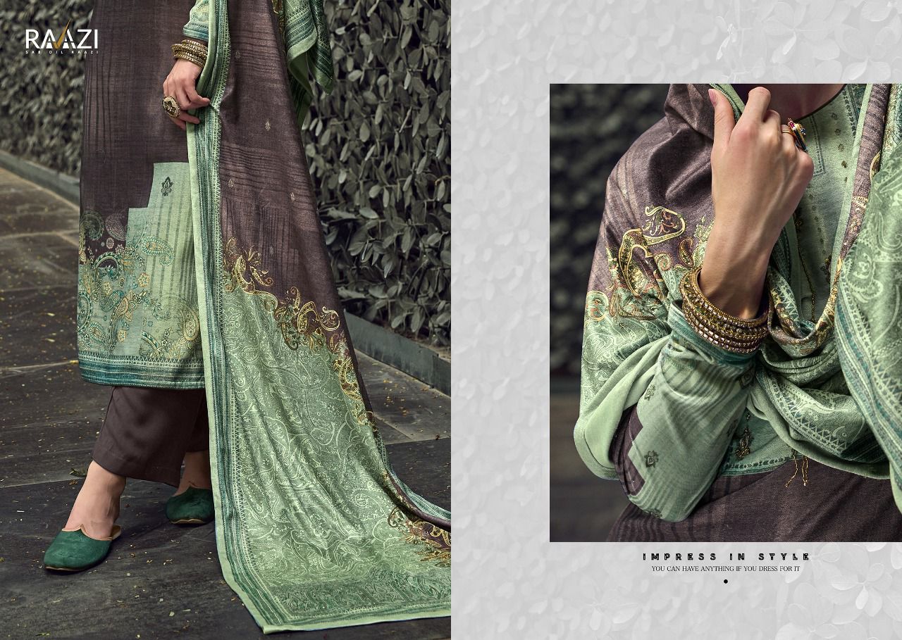 Rama Fashions Flory Raazi Pant Style Dress Material Catalog Lowest Price