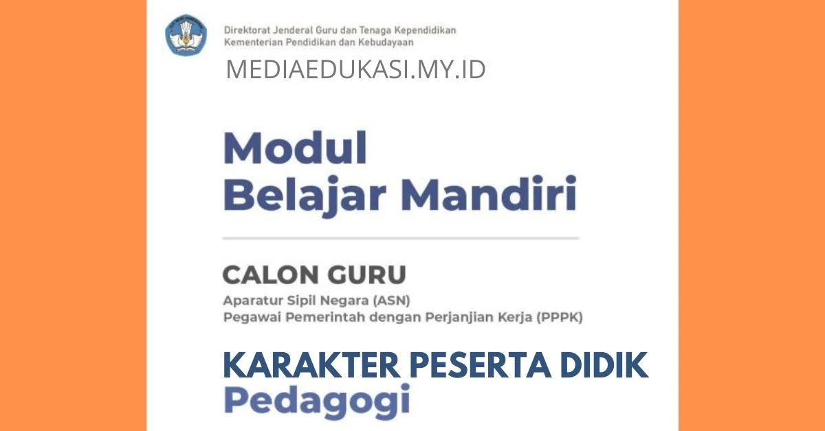 Modul Pembelajaran Pedagogik Karakter Peserta Didik