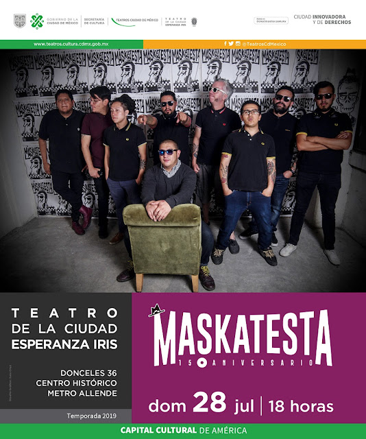 Maskatesta en Teatro de la Ciudad.