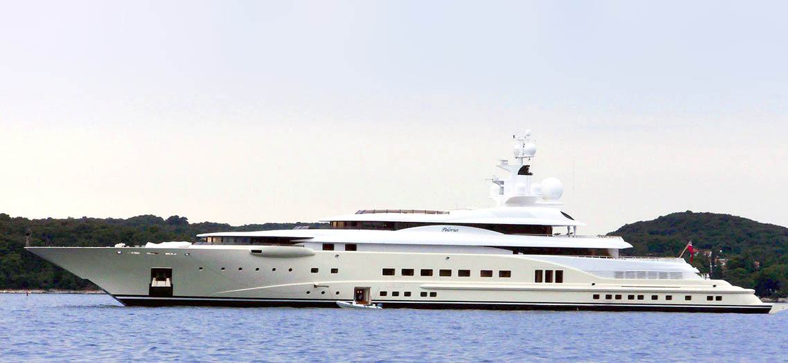 Mega yacht Pelorus – $300 Million