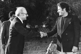 Avec Mouammar Khadafi-1977