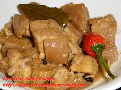 Pork Adobo in Coconut Milk