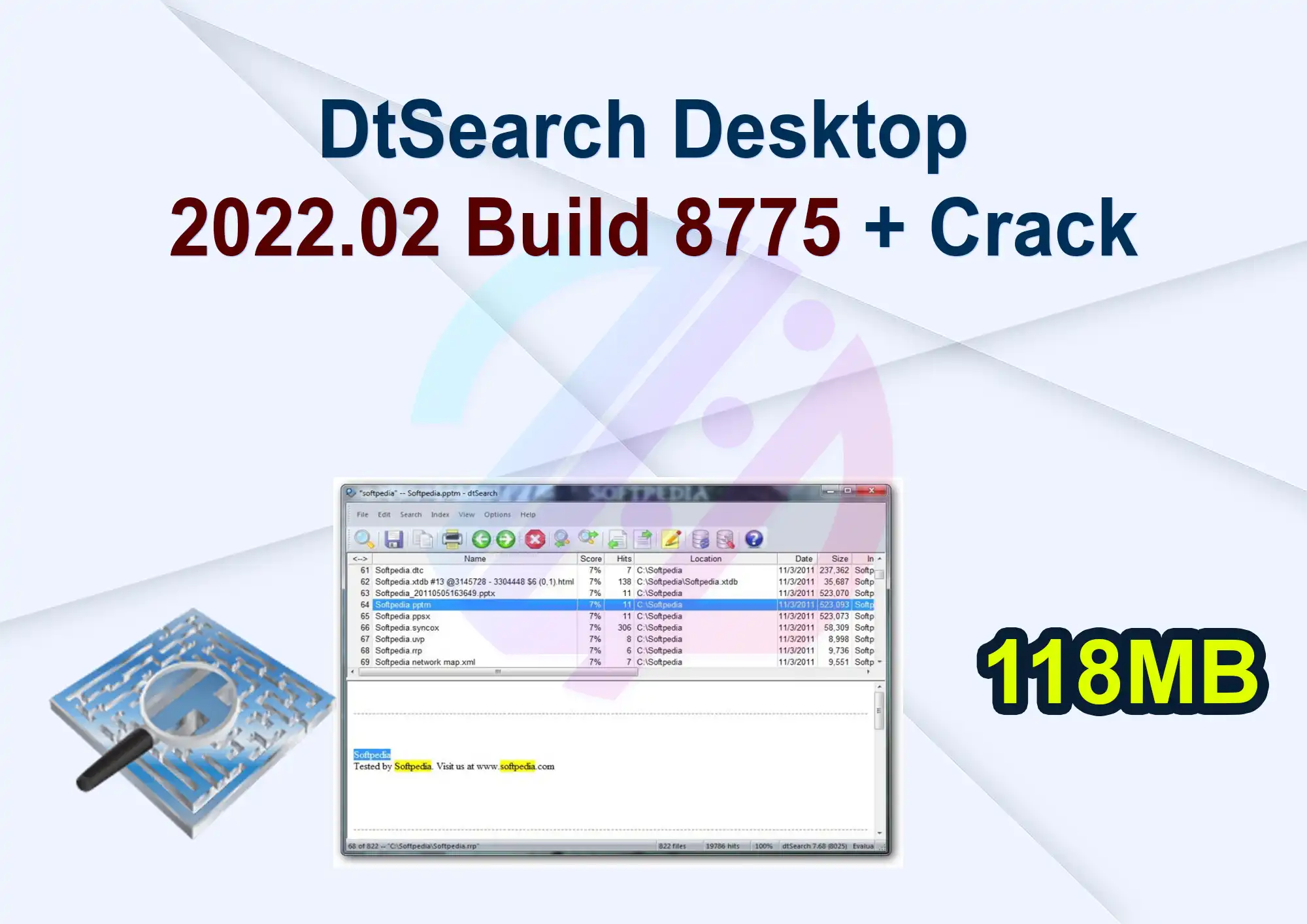 DtSearch Desktop 2022.02 Build 8775 + Crack