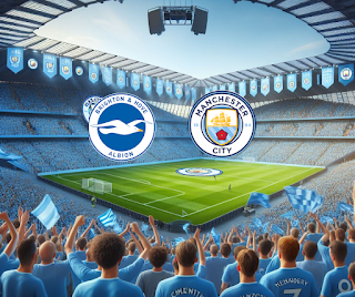 Watch the Manchester City and Brighton match in the English Premier League