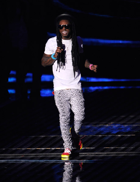 Foto do Lil Wayne no Video Music Awards de 2011