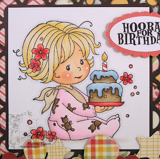 Heather's Hobbie Haven -  Birthday Baby Girl Card Kit