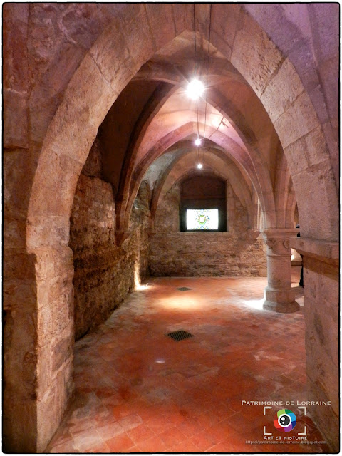 NEUFCHATEAU (88) - Cave gothique de l'Hôtel d'Houdreville 