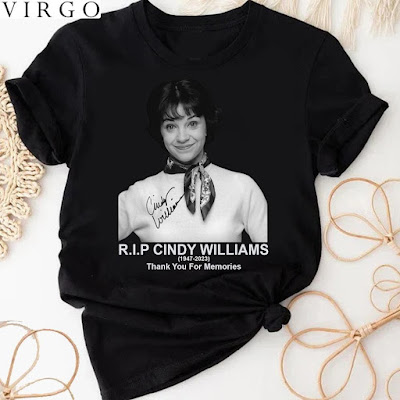 R.I.P Cindy Williams 1947-2023 Thank You For Memories T-Shirt
