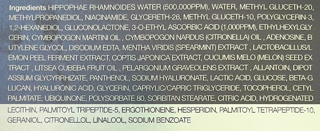 Medicube Vita C Pad Ingredients