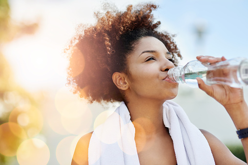 drinking water girls