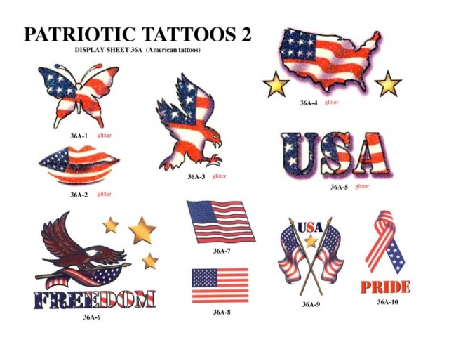 Patriotic Tattoos