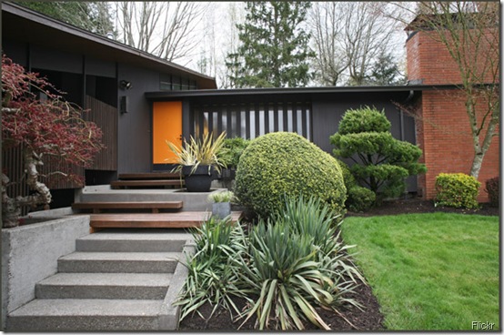 exterior ornage door flickr