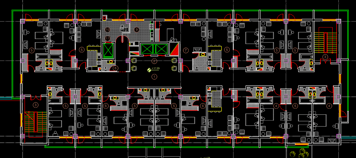 Hotel Design all Plans and Details DWG Files | CAD Library