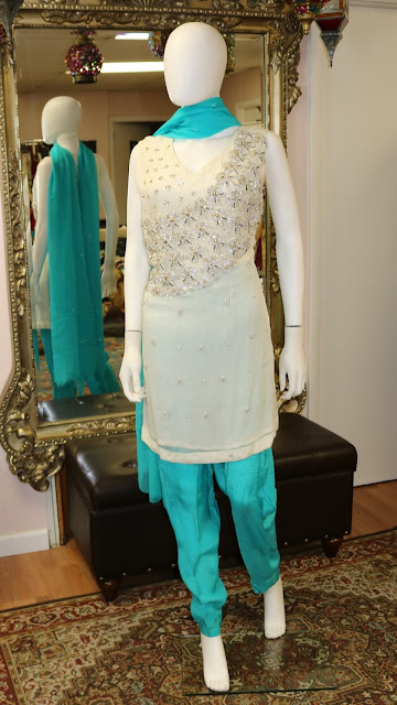 Blue Salwar Kameez 