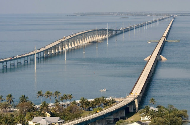 The Seven Mile Bridge Key West