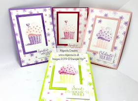 Hello Cupcake Stampin' Up! Nigezza Creates