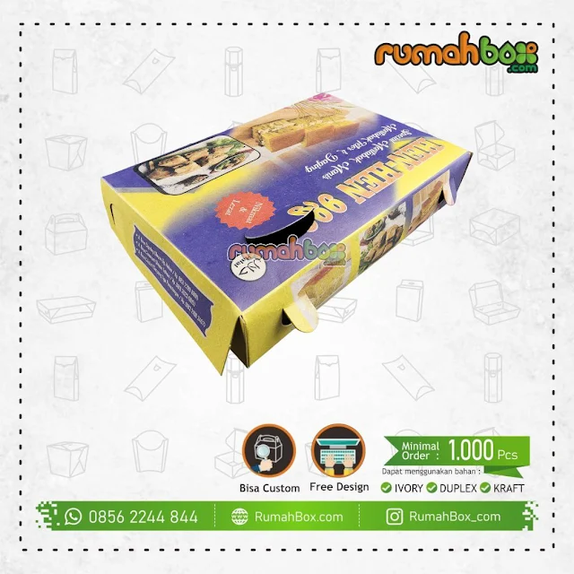 cetak kemasan packaging, kardus, box, dus martabak murah