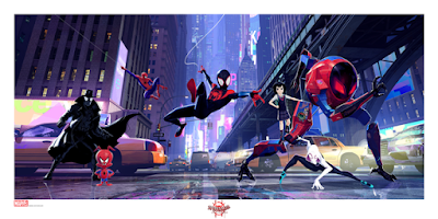 Spider-Man: Into the Spider-Verse Promotional Art Fine Art Giclee Prints by Grey Matter Art