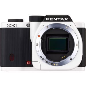 PENTAX digital SLR camera K-01 body white / black K-01BODY WH / BK