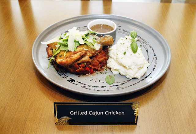 Borak Borak Cafe & Lounge Menu - Grilled Cajun Chicken