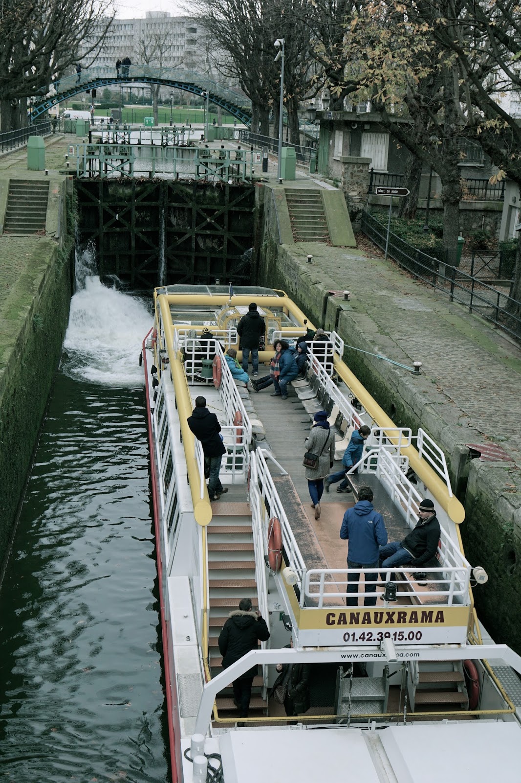 サン・マルタン運河（Canal Saint-Martin）