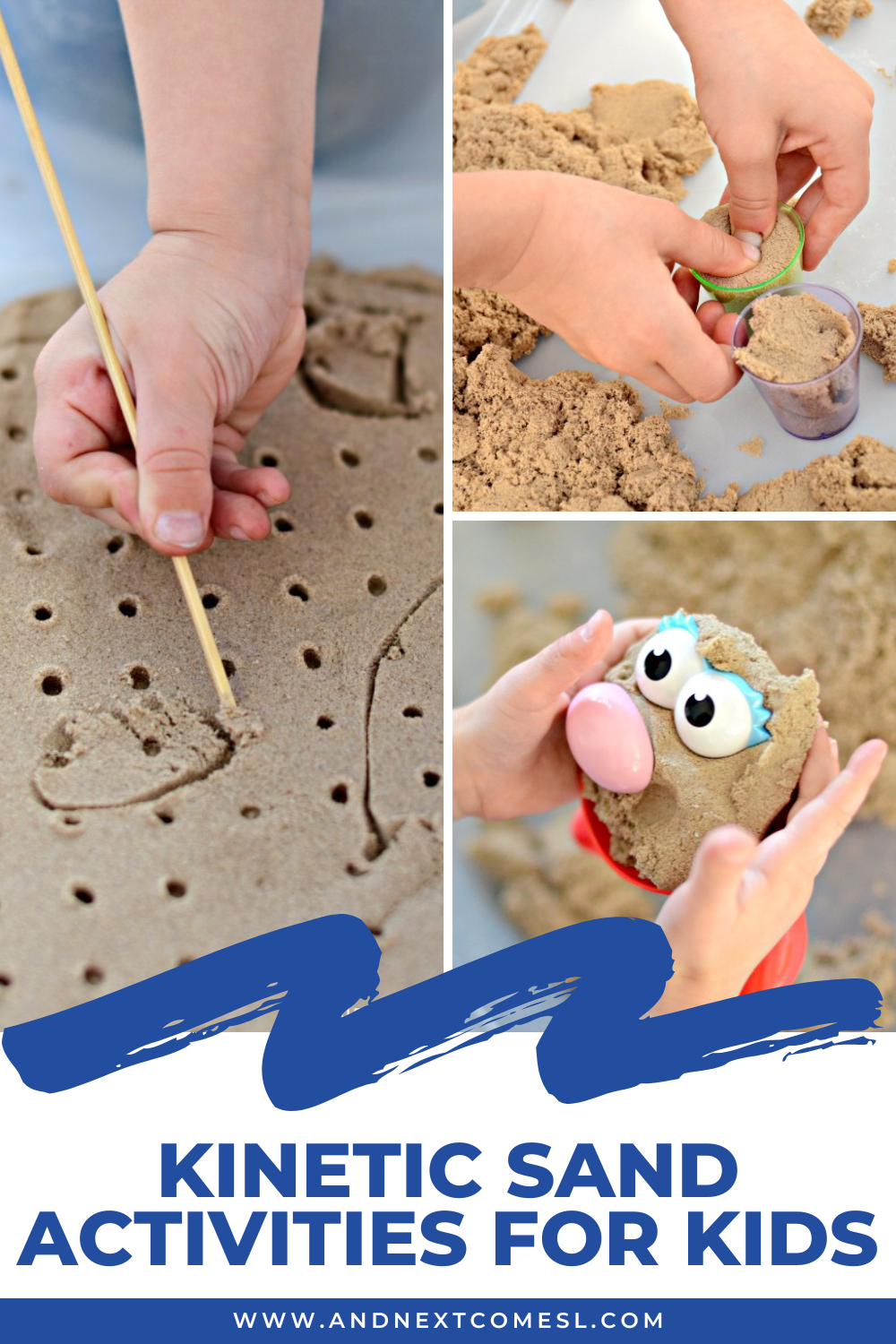 Fun kinetic sand activities for kids of all ages