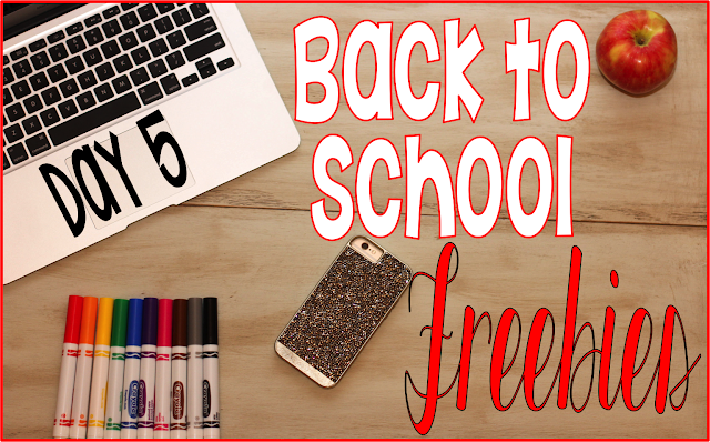 Back to School Tips and Freebies, Student information card. This is the final freebie in a week of free downloads to start your school year off.