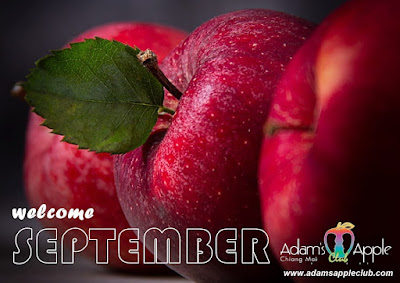 Welcome September 2023 Adams Apple Club Chiang Mai