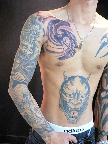 Labels: Japanese Style Tattoo Cool Japanese Tattoo For Man