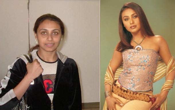 Rani Mukherjee Without Makeup,