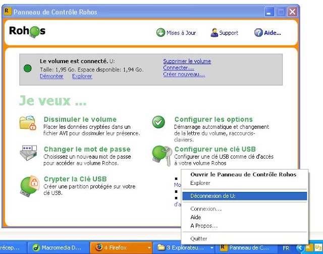 Créez une partition protégée et invisible sur votre clé USB grâce à Rohos Mini Drive