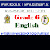 Grade 6 - English - Diagnostic Exam(2021) - Northern Province