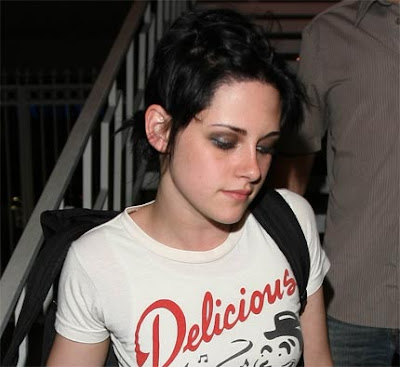 kristen stewart short hair