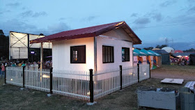 Are you looking for affordable housing and affordable home designs and builders? We bump on this Mindanao based builder of modular houses and prefabricated concrete and they can build your house, in a day, 3 days or a week! Another great news, it's also affordable, living homes as low at P240,000, P420,000 and P620,000 according to our their quotation. Browse the images and details of some of the beautiful small house design with house floor plans. You can even design your own house floor plans or build with add-ons according to your desires and needs.