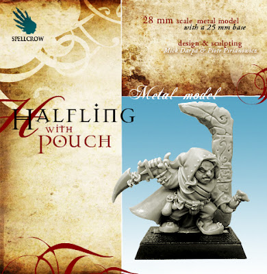 Spellcrow: Fantasy Halfling Hero Miniature