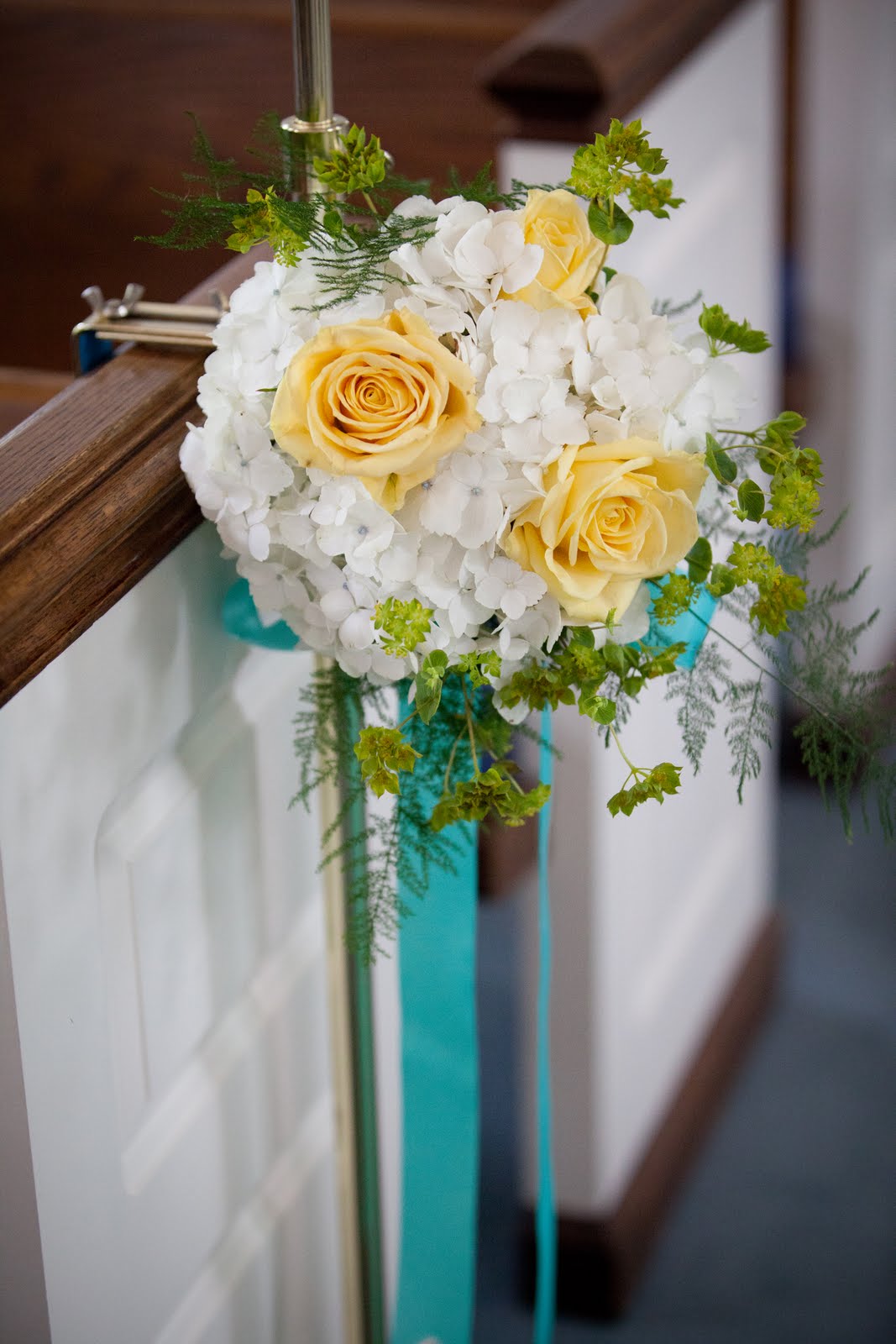Teal and Yellow Wedding Colors