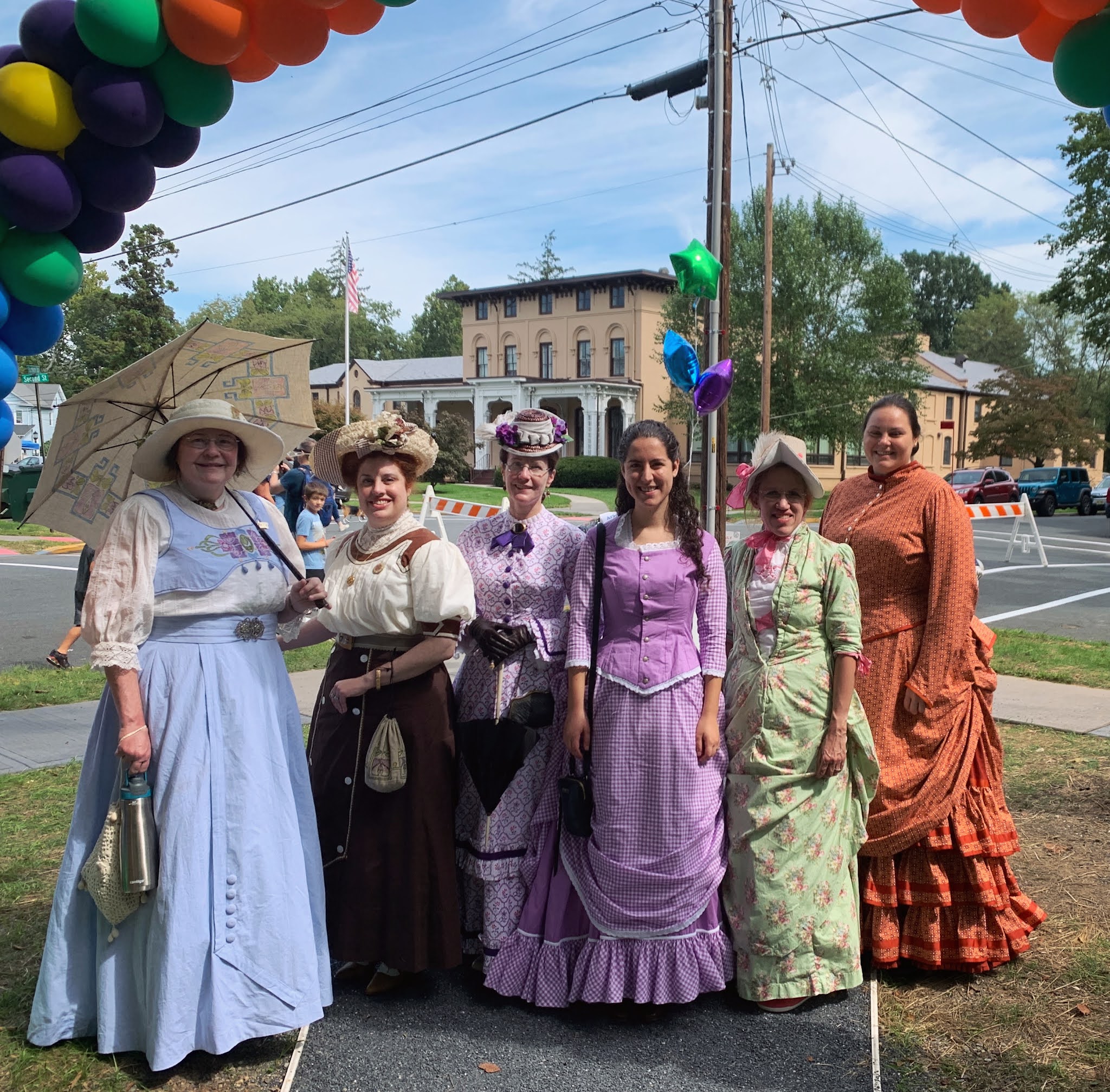 Dressing Up for the Belvidere Heritage Festival