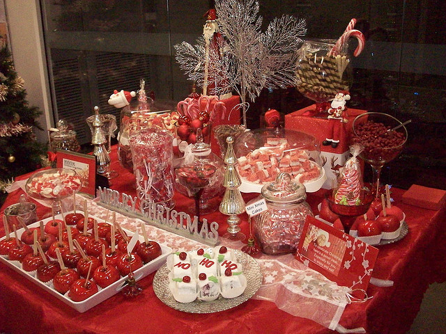 Wedding Reception Candy Buffet from 4bpblogspotcom