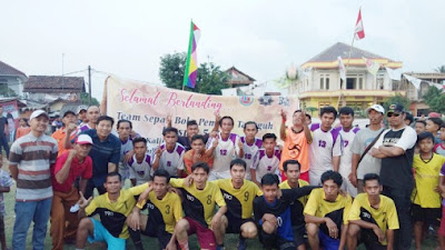 Jelang Sumpah Pemuda, Warga Kalijaya Gelar Turnamen Sepakbola