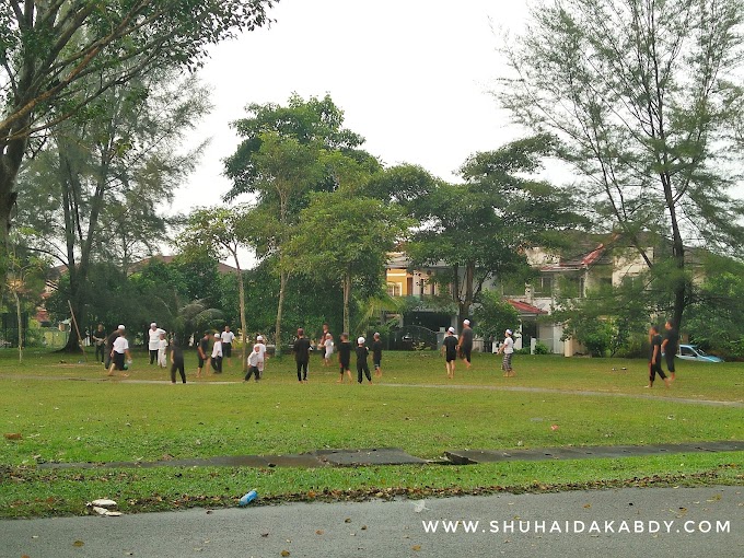 Riadah Petang di Sekolah Adik