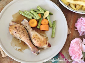 Oven roasted chicken drumsticks recipe