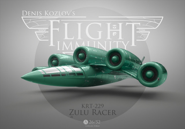 Flight Immunity by Denis Kozlov: collectible aircraft art with a steganographic twist (www.flightimmunity.com)