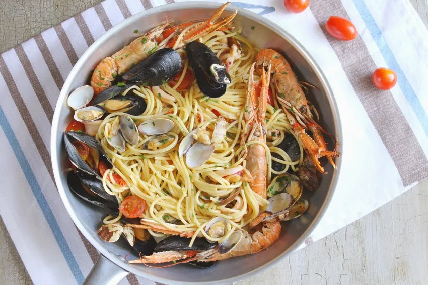 Spaghetti allo scoglio