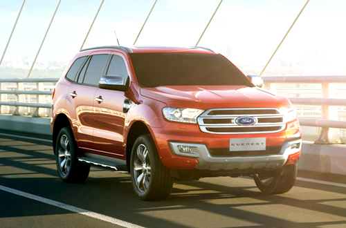 Ford Everest thế hệ mới.