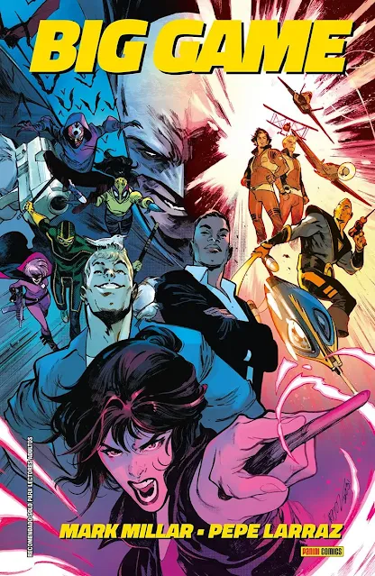 Reseña de BIG GAME, de Pepe Larraz y Mark Millar - Panini Cómic