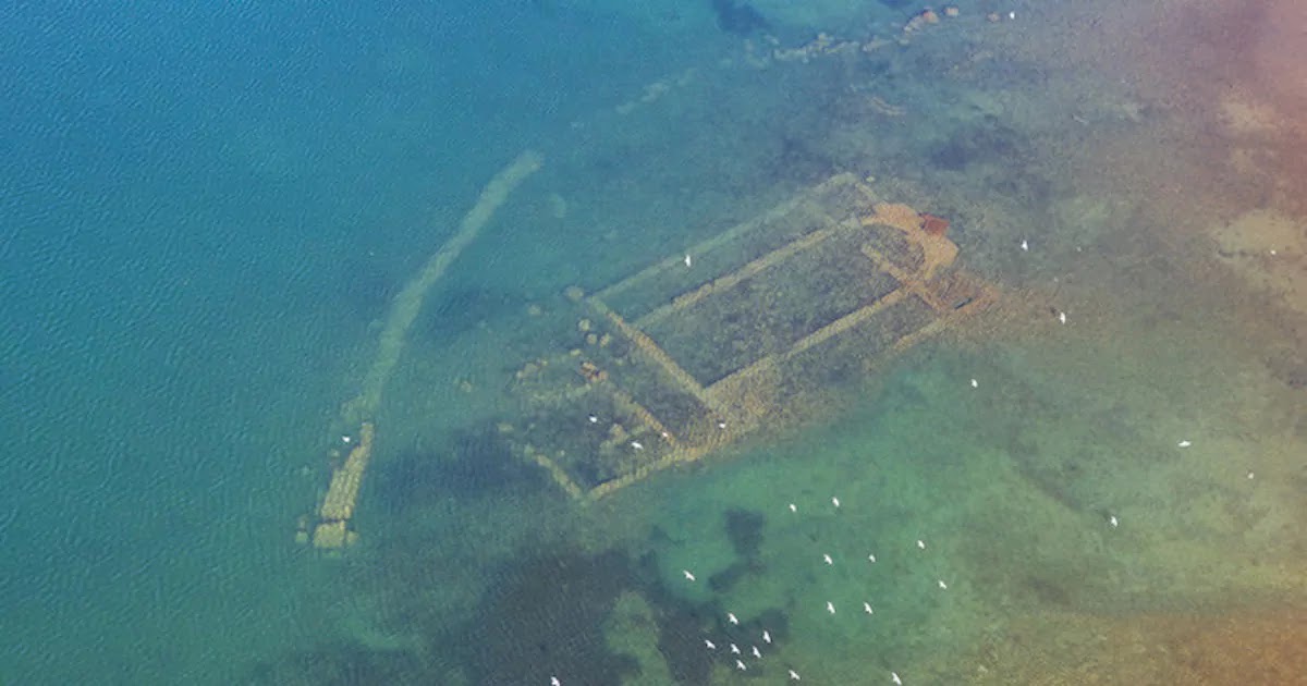 Submerged 1,500 Year Old Basilica Is Discovered Beneath Lake Iznik In Turkey
